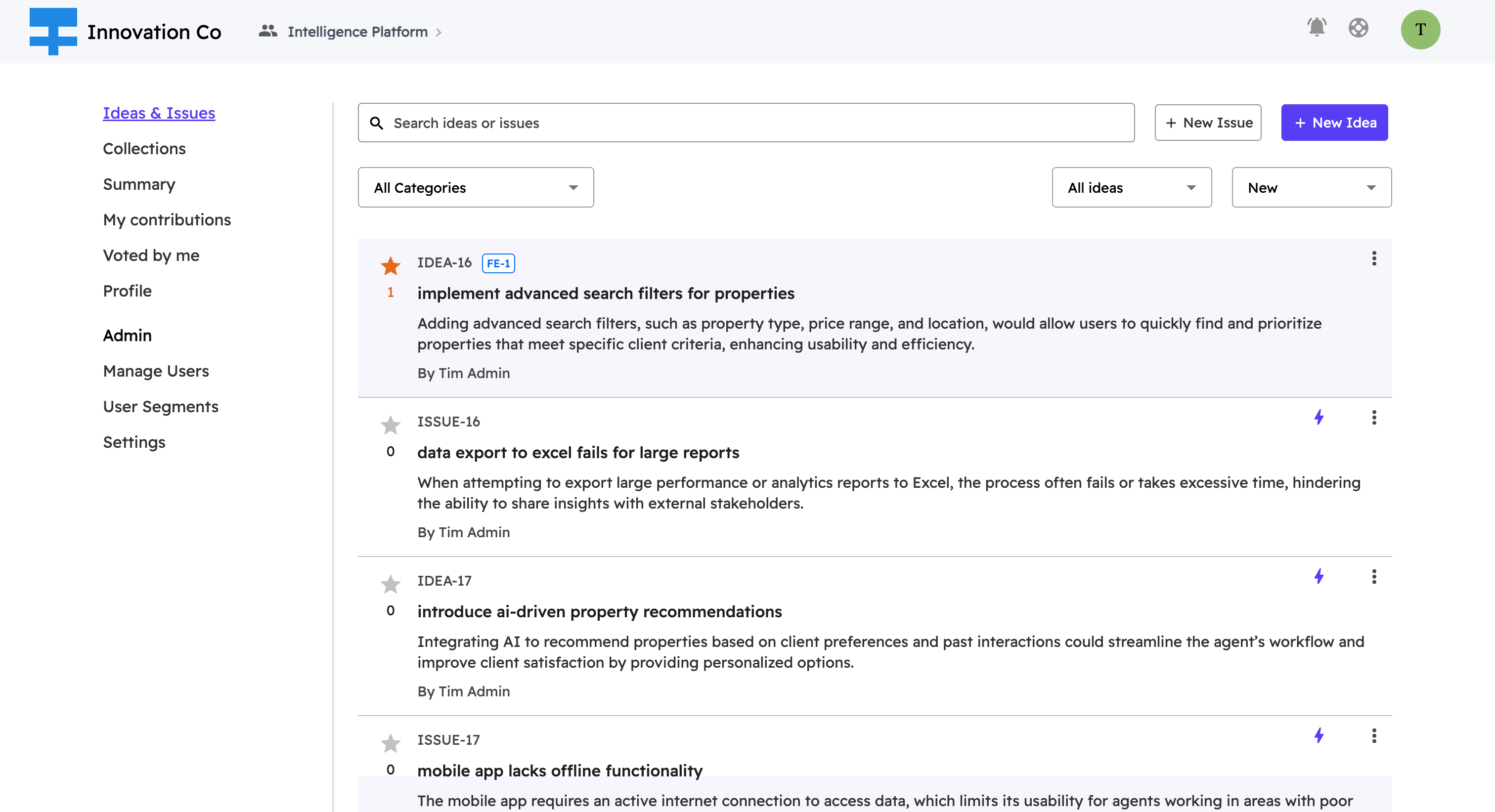 Shorter Loop Feedback Portal